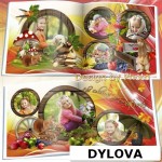 Binatang dan Buah Album Foto Anak