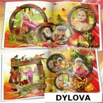 Binatang dan Buah Album Foto Anak