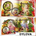 Binatang dan Buah Album Foto Anak