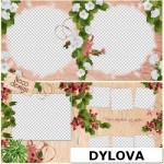 Bunga dan Daun Album Foto Sekolah