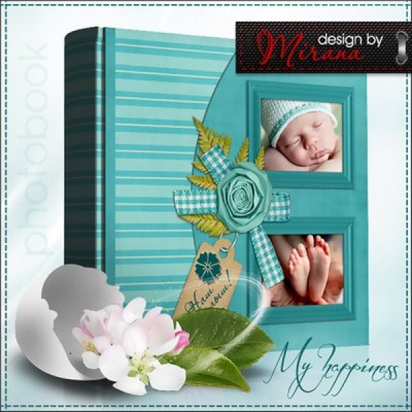 Bayi Laki Laki Scrapbook Album Foto