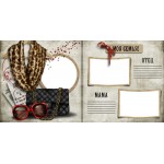 Wanita Scrapbook Album Foto