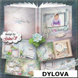 Dongeng Peri Bayi Laki Laki Scrapbook Album Foto