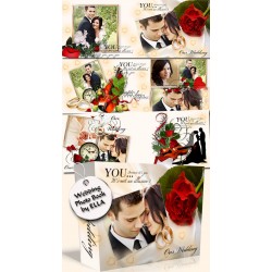 Mawar dan Cincin  Pernikahan Album Foto 