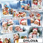 Salju Musim dingin Natal Album Foto