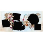 Salju Desember Natal Album Foto