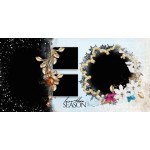 Salju Desember Natal Album Foto