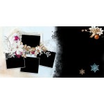 Salju Desember Natal Album Foto