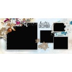 Salju Desember Natal Album Foto