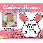 Magnificent Bingkai Foto Bayi Baru Lahir 3D M