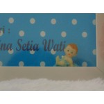 Gorgeous Bingkai Foto Bayi Baru Lahir 3D L